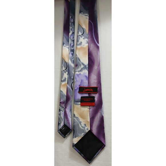 J Garcia Creme de Menthe Hangover Collection Fifty-Five 100% Silk Tie Men's Mint - Picture 4 of 7